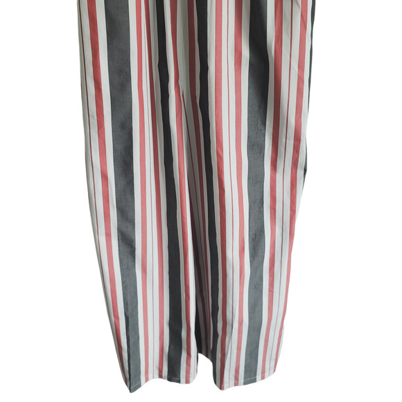NEW Anthropologie Maeve Red Blue Striped Flare Jumpsuit - Various - Picture 10 of 13